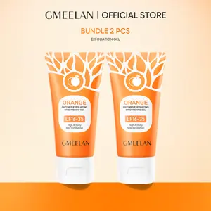 GMEELAN Orange Enzymes Exfoliating Gel 50G+50G - Enzyme-Infused for Radiant Skin Repair & Smoother Complexion GMEELAN Orange Enzymes Exfoliating Gel 50G+50G - Enzyme-Infused for Radiant Skin Repair & Smoother Complexion