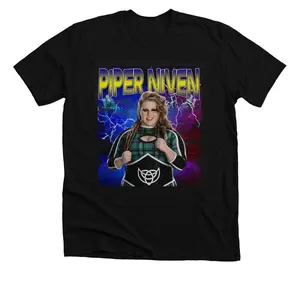 Piper Niven Highlight Black T-shirt