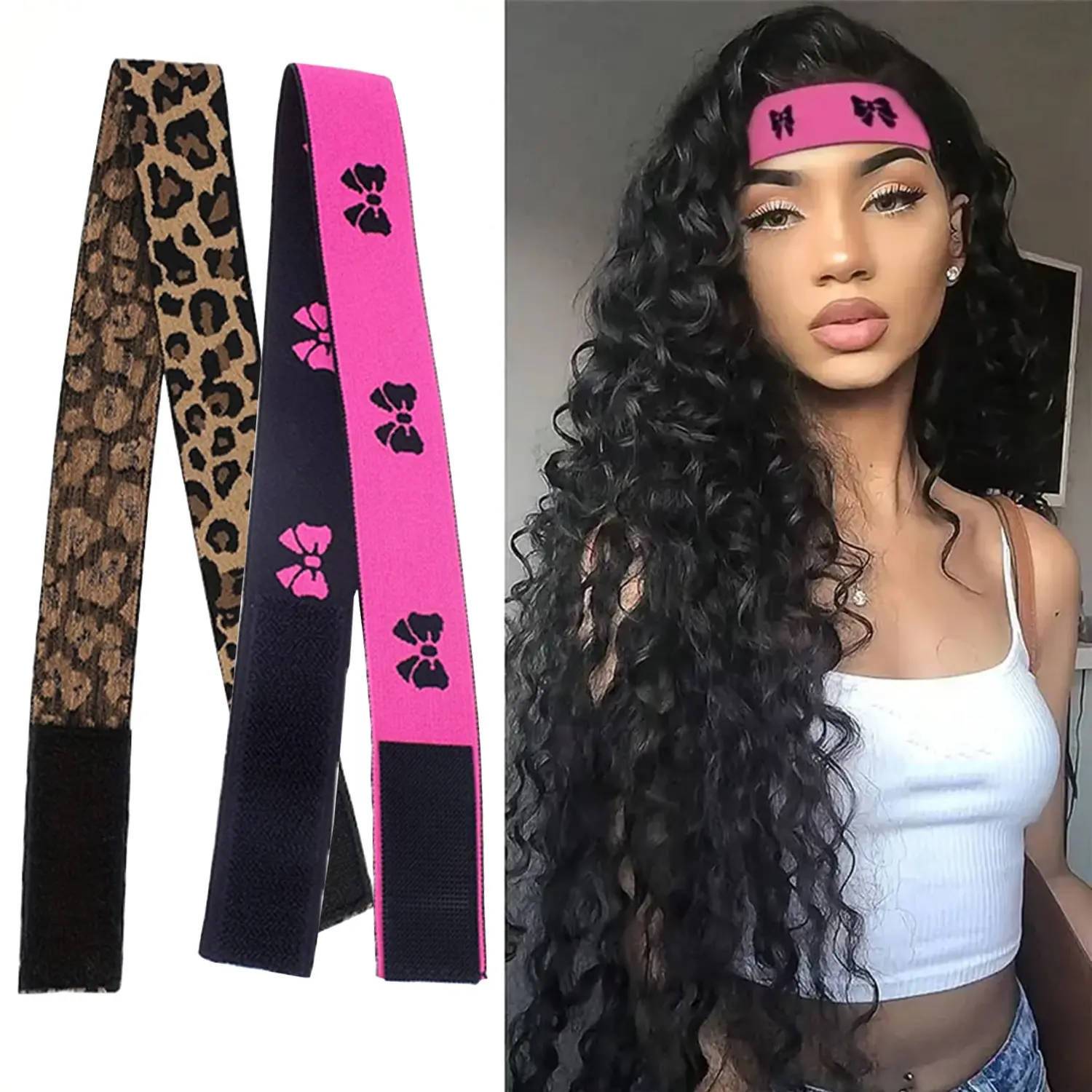 Lace Melting Band, Elastic Bands for Wigs - Lace Melting, Edge Wrap to Lay Edges, Wig Grip Band