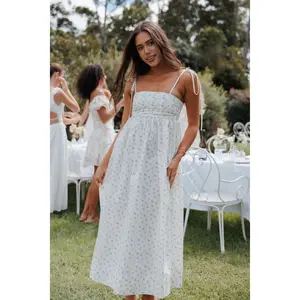 Ashtyn Maxi Dress - Purple Ditsy Floral