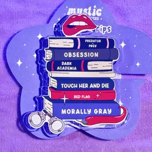 Dark Romance MagSafe Kindle Grip Holographic Bookish Phone Grip