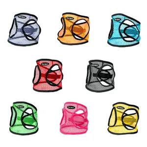 Lightweight Step-In Harnesses for Dogs & Cats - Non-Choking Design, Vet-Recommended, Chrome D-Rings, Heavy-Duty Buckle, Adjustable for Comfort, Superior Quality, Classy Logo
