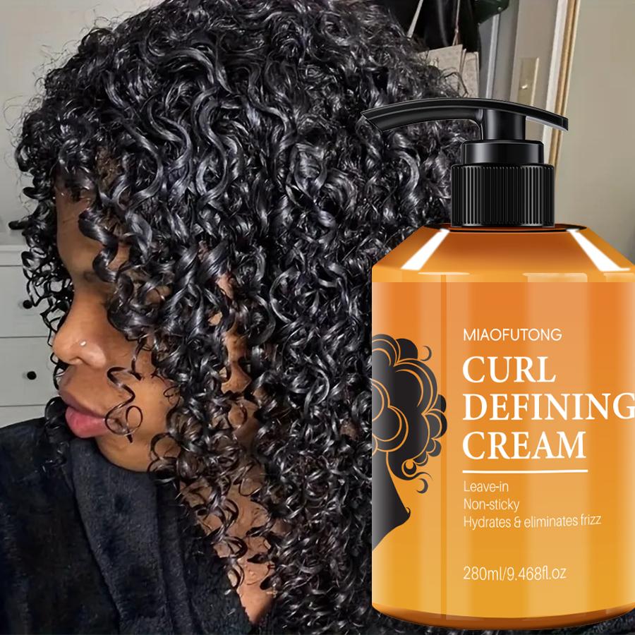 7-in-1 Curl Cream – Moisturizing and Nourishing Formula that Defines Natural Curls, Reduces Frizz, Softens Dry Hair, Enhances Shine and Elasticity, Easy Styling for Smooth and Manageable Curls, Suitable for Men and Women