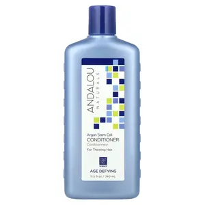 Andalou Naturals Argan Stem Cell, Conditioner, For Thinning Hair, Age Defying, 11.5 fl oz (340 ml)
