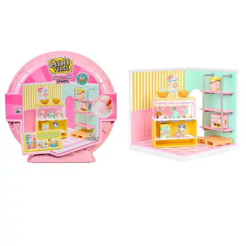 MGA Miniverse Make It Mini Collectibles Bundle  Create & Customize Miniature Rooms, Complete Home Model Craft Kit for Creative Kids & Collectors Ages 8+