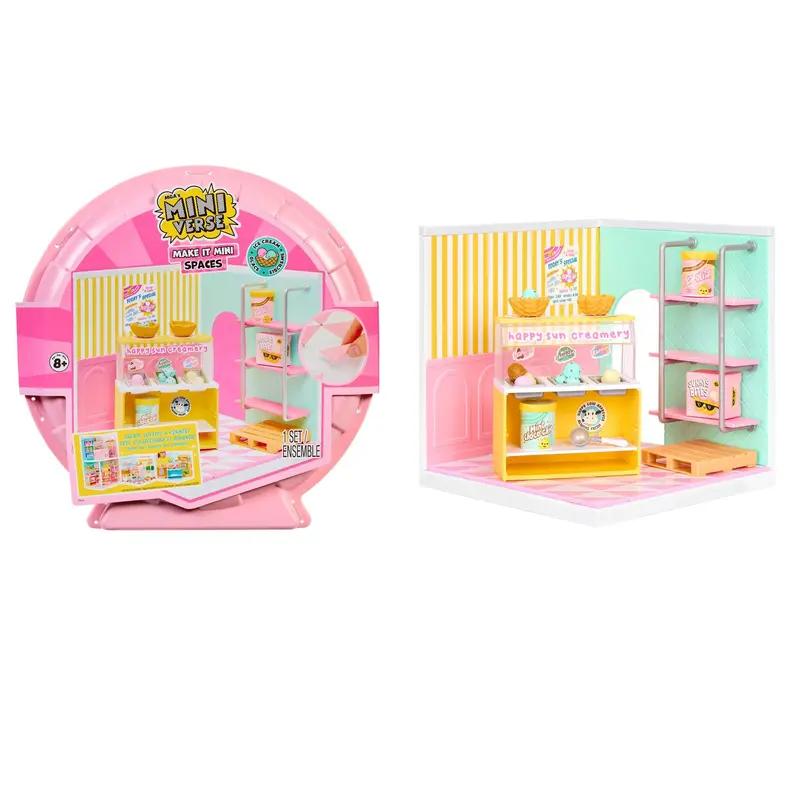 MGA Miniverse Make It Mini Collectibles Bundle  Create & Customize Miniature Rooms, Complete Home Model Craft Kit for Creative Kids & Collectors Ages 8+