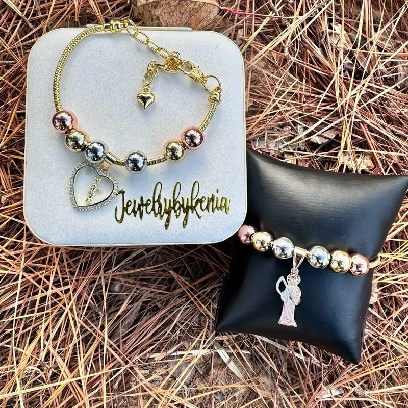Santa Muerte Adjustable Bracelets