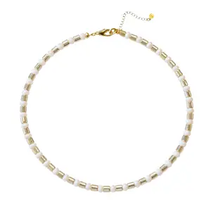 Golden Collar - Pearl