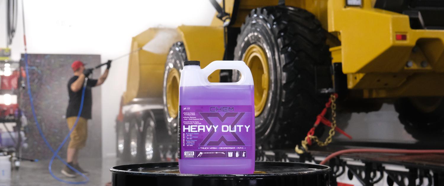 Heavy Duty: Super Concentrated Truck Wash + Degreaser + APC Heavy Duty: Super Concentrated Truck Wash + Degreaser + APC