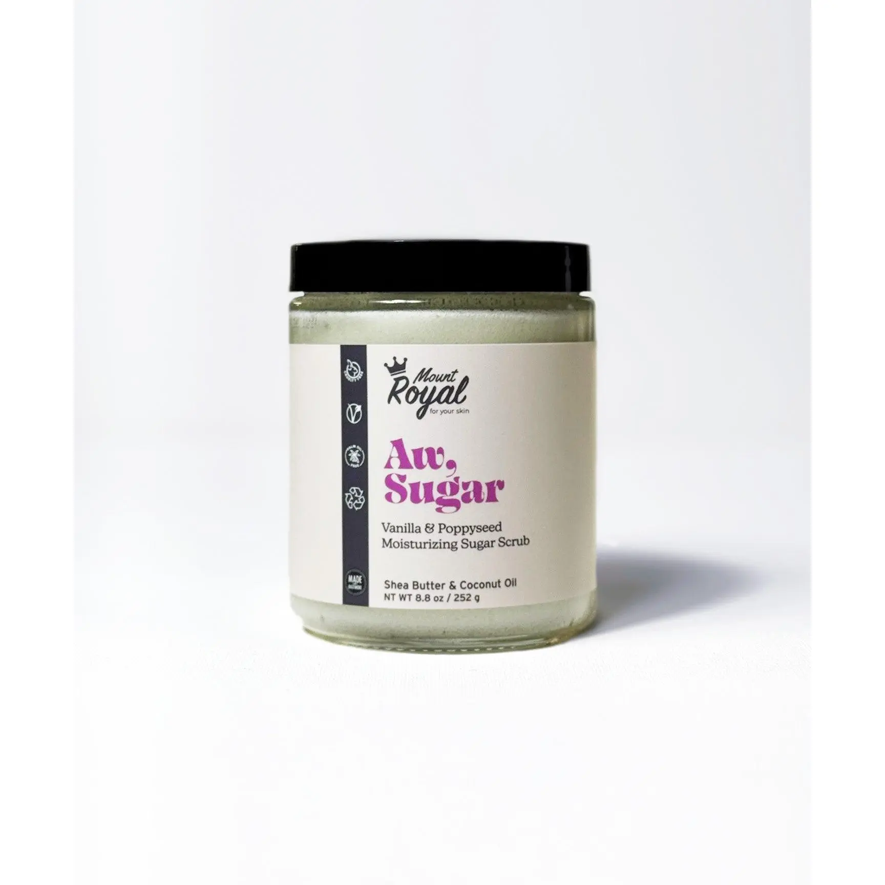 Aw, Sugar- Vanilla Moisturizing Scrub for Smooth and Soft Skin