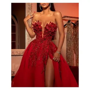 2024 Autumn/Winter New European Embroidered Sparkling Sexy One Shoulder Pendant Dress - Sleeveless, Off-Shoulder, Sequin-Adorned, Ruffled Hem, Solid Color, Perfect for Parties & Formal Events, Party Dress | Elegant Evening Gown | Embroidere