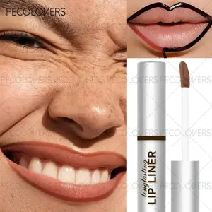 1PC Long Lasting Peel Off Lip Stain Reveal Waterproof Pink Lip Tint Transfer Proof Non-stick Cup Lip Stain Women's Cosmetics, Lip Plumping Lipstick