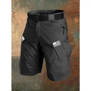 Tactical Pants IX7 Tactical Shorts Outdoor Cargo Printed Shorts Summer Training Uniform Shorts Five-Point Shorts  Cotton Man jorts outfit men