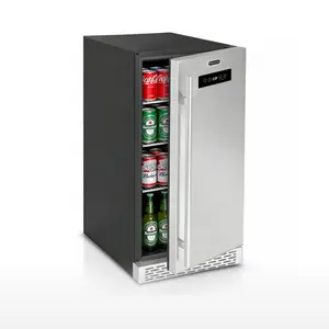 Whynter BEF-286SB 15” Built-In Beer Keg Froster Beverage Refrigerator – 2.9 cu ft, 115 Can Capacity, Keg Compatible, Ultra-Low Temp 23°F (Stainless Steel)