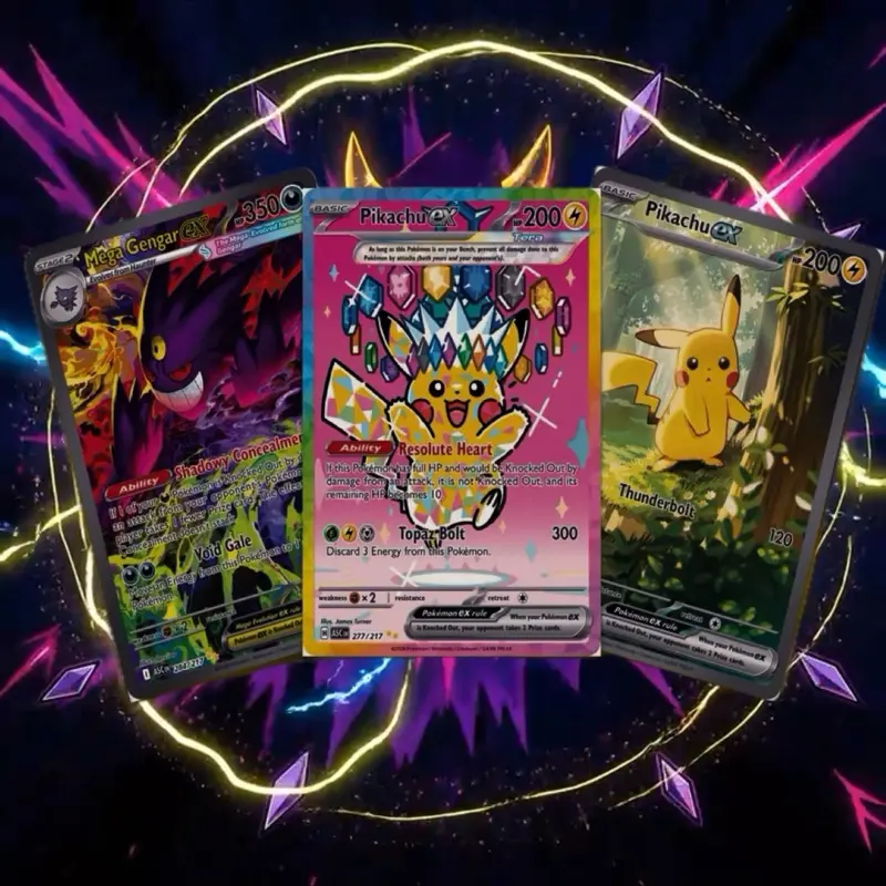 Pokemon Ascended Heroes RTYH Ex - IR - MAR - SIR