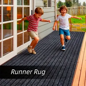 Durable Non-Slip Outdoor Door Mat, DIY Entrance Rug, Dust-Proof Kitchen Mat, Hallway Runner Rug, Anti-Stain Carpet, Easy Maintenance