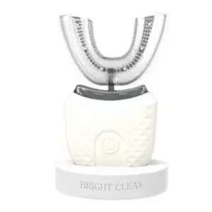 U Type Electric Toothbrush Automatic Sonic Soft Bristles IPX7 Waterproof Rechargeable Timer Teeth Cleaning Device for Adults