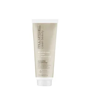 Paul Mitchell Clean Beauty Everyday Conditioner 8.5 fl oz Softens Conditions Improves Elasticity with Organic Argan Oil & Aloe Vera Smooth Haircare Shampoo Cleanser Cleansing