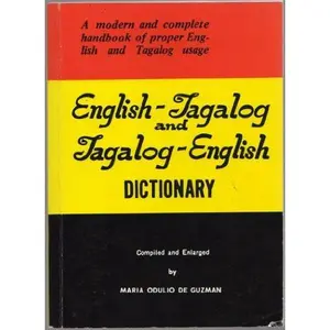 USED-New Tagalog-english English-tagalog Dictionary by maria-odulio-de-guzman (Paperback)