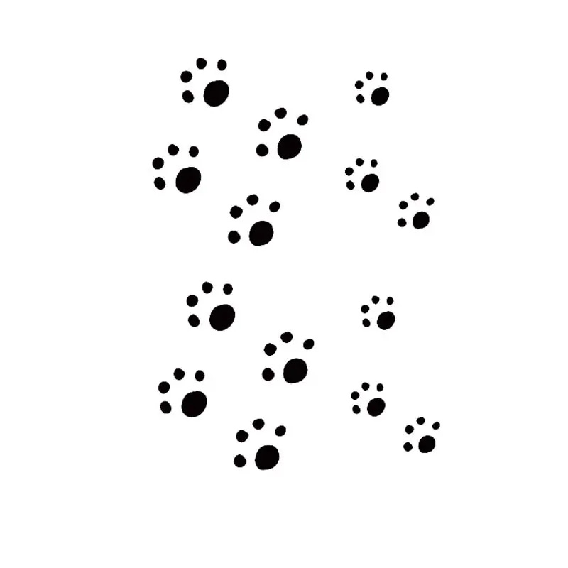 Cute Waterproof Cat Paw Dog Paw Temporary Tattoo Sticker, Lasting Herbal Design for 1 to 2 Weeks, Non-Reflective Fake Tattoos for Men & Women, Ideal for Fingers & Neck