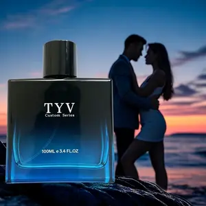 TYV Midnight Marine Eau De Parfum 100ml Unisex| Unisex Woody Spicy Perfume withCitrus Fruity Top Notes| Long Lasting Luxury Arabian Fragrance for Men Women| Premium Gift   Random-Style Branded Tote Bag Gift SummerVibes