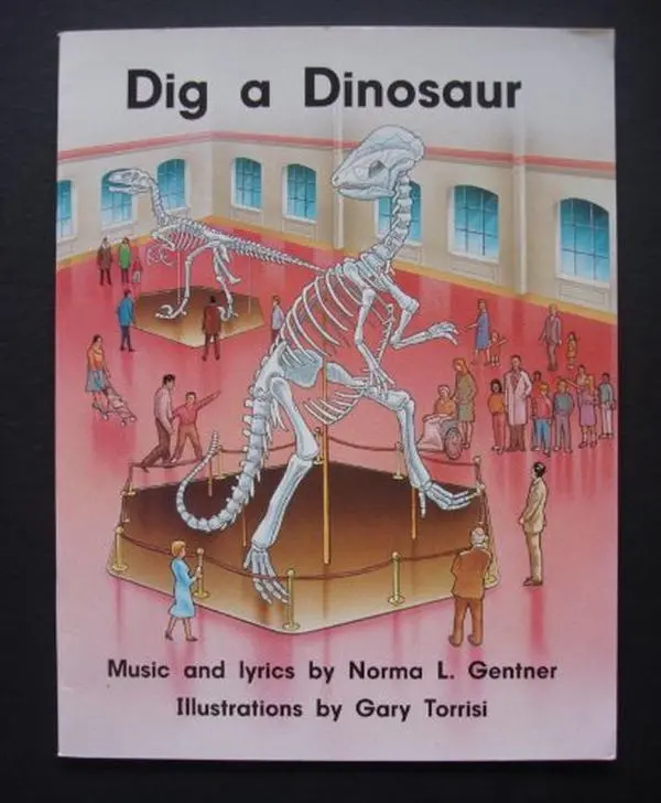 USED Book - Dig a dinosaur by Norma L Gentner (Paperback) - english