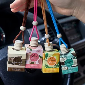 Car Air Freshener, Car Hanging Aromatherapy Diffuser, Reusable Car Fragrance Diffuser, Car Interior Accessories for Car, Wardrobe and Bathroom