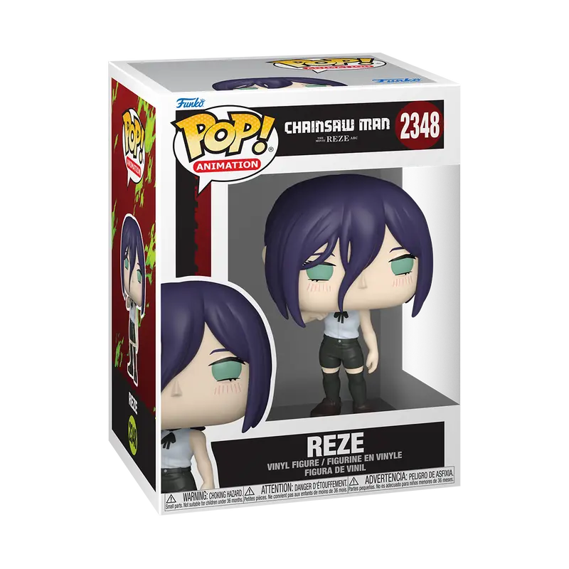 Funko Pop! CSM: The Movie Reze Arc - Reze #2348 (Non-Chase) Collectible Pop Vinyl Figure