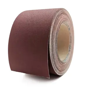 400 Grit Sandpaper Roll, 3 Inch x 49  Emery Cloth Roll  Oxide Abrasive Paper Roll Continuous Sandpaper for Metalworking, Woodworker, Furniture Repair, Sanding Automotive Plumbing