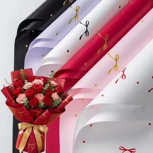 5/20 sheets of thickened waterproof flower packaging paper for Korean bows, perfect for flower shops and florists. Suitable for Mother's Day, Valentine's Day, birthdays, weddings, and party supplies, Gift Wrapping Supplies