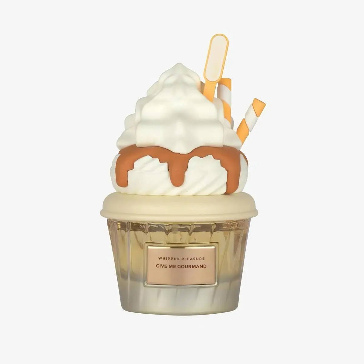 Whipped Pleasure Eau de Parfum Spray 75ml Give Me Gourmand Collection Whipped Cream Caramel Vanilla Scent Long Lasting Fragrance for Gourmand Lovers