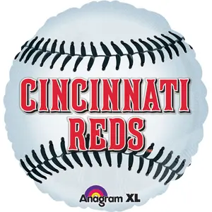 Cincinnati Reds 18" Mylar Baseball Balloon