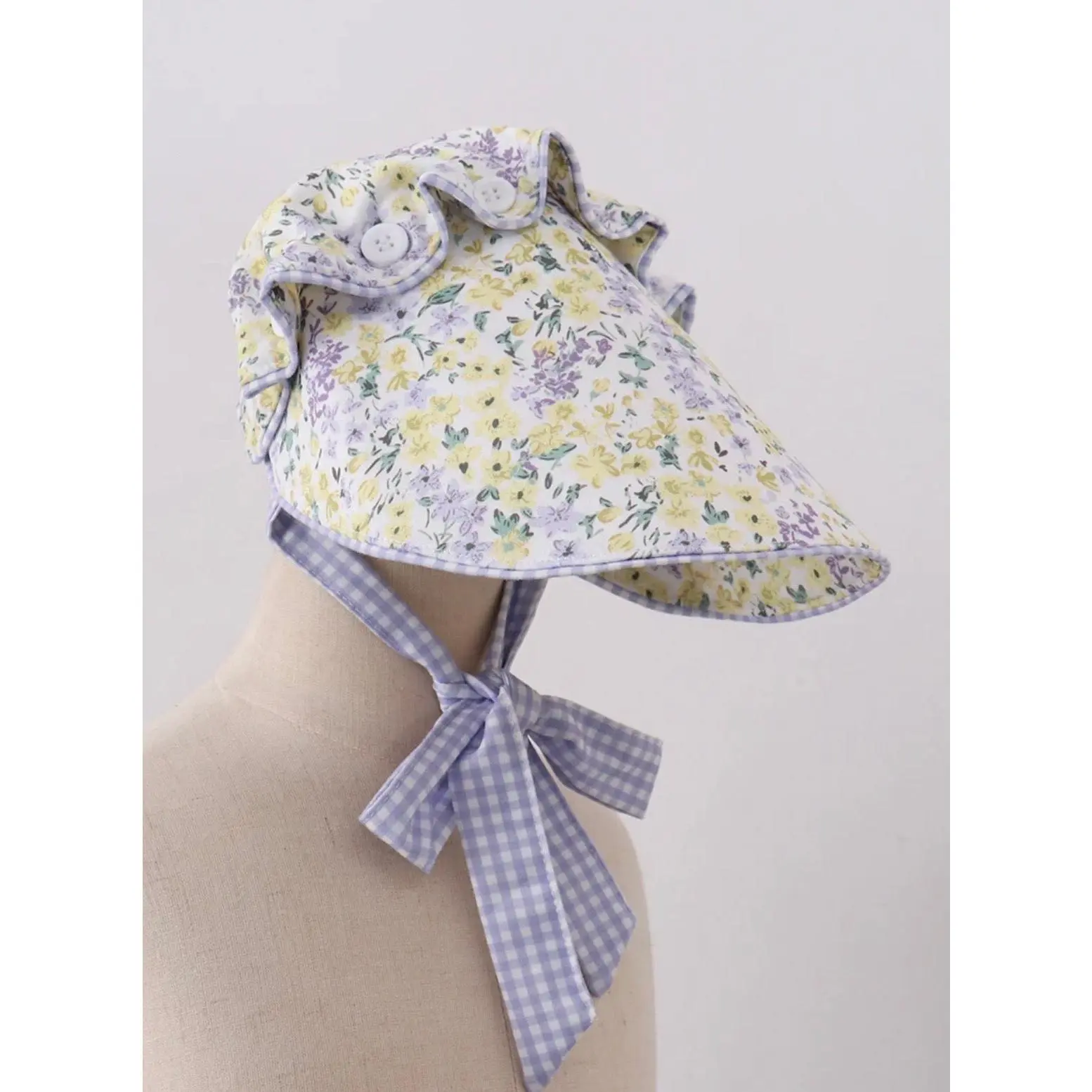 Spring Floral Bonnet