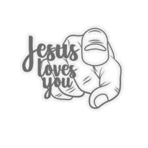 JLY Kiss-Cut Sticker Black Glossy Decorative Decor Smooth