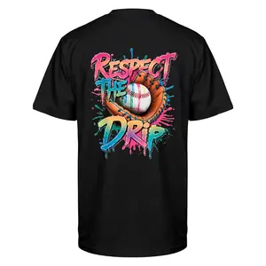 youth ice cream drip cotton T-shirt