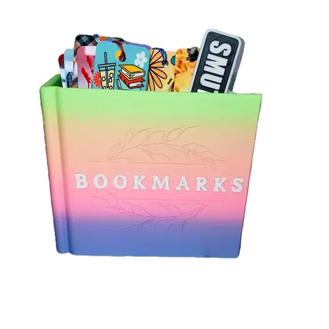 Bookish Merch Bookmark Holder - 3D Printed Design with Colorful Colors for Personalizing Your Bookshelf