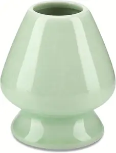 Ceramic Matcha whisk stand, (Green) Matcha   whisk holder matcha tool, Ceramic Holder for  Matcha Chasen