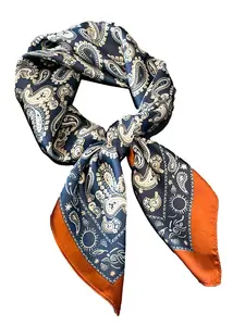 Random Ditsy Floral Print Square Scarf, Fashionable Soft Comfortable Scarf for Women, Casual Boho Versatile Scarf for Daily Wear, Fashion Accessories for Women, Floral Pattern Shawl, Boho Style Scarf