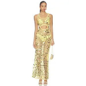 superdown Elena Maxi Dress in Baby Yellow