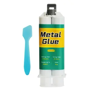 Metal Glue Heavy Duty , Metal to Metals Adhesive, Liquid Weld, Welding Glue, Cold Weld, Exhaust Repair kit, Weld Stainless Steel, Iron, , Fiberglass, Plastic, 1.76 oz