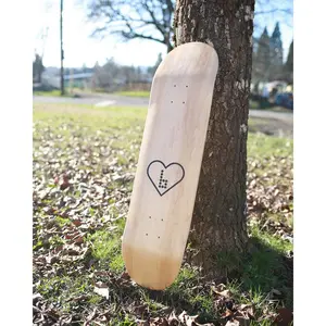 I Heart Braille Skateboard Deck