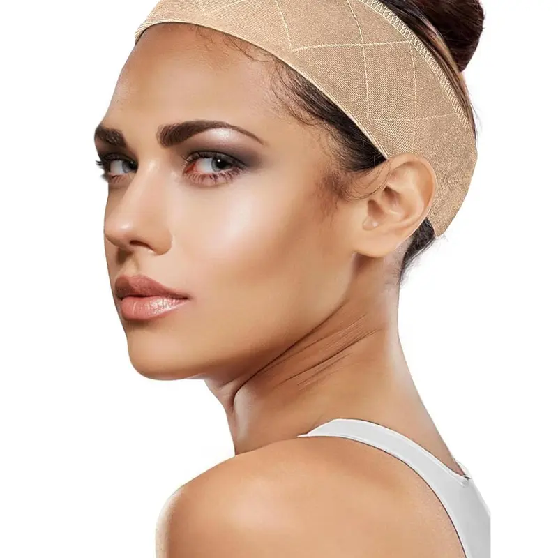 Casual Style Solid Color Wig Grip Headband, 1 Piece Adjustable Non-Slip Comfortable Breathable Wig Band for Women & Men, Basic Velvet Wig Grip Band for Daily Use, Non Slip Headbands