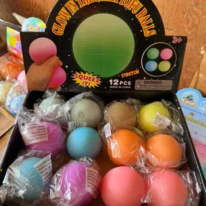 Glow in the dark squishy ball Box