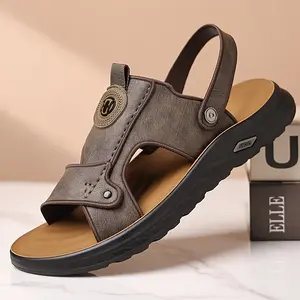 Brand Bdhjydb Summer New Men's Sandals High-end Casual Wear-resistant Anti-slip Breathable