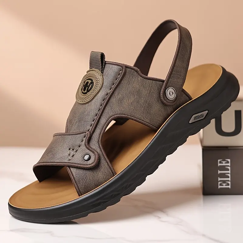 Brand Bdhjydb Summer New Men's Sandals High-end Casual Wear-resistant Anti-slip Breathable