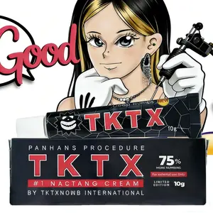 TKTX Deep Numbness Tattoo Soothing Cream Maximum Strength 6-8Hours Professional Tattoo Assistance Tool Painless Cream Waxing & Piercing | BestTattoo Care 75% Enhanced Version