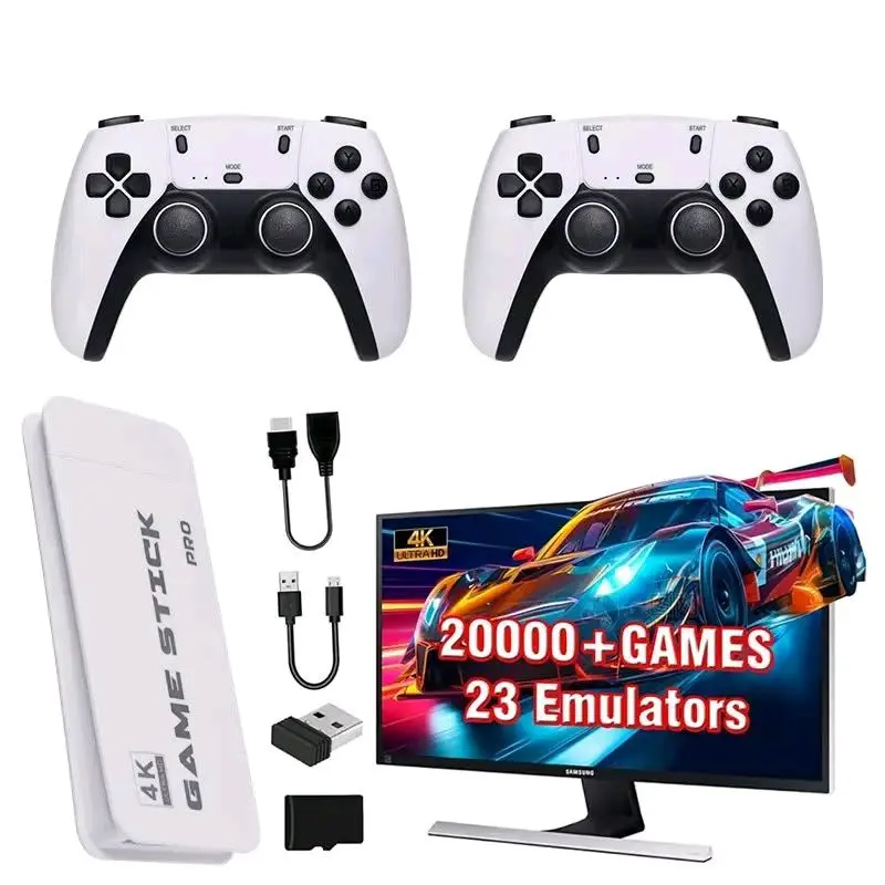 Portable Retro Home Gaming Console with Built-In Emulators, for Handheld Gaming Enthusiasts