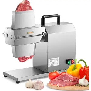 Commercial meat tenderizer machine electric meat flatten tool heavy duty tenderizer tool stainless steel for beef steak pork chicken 110v