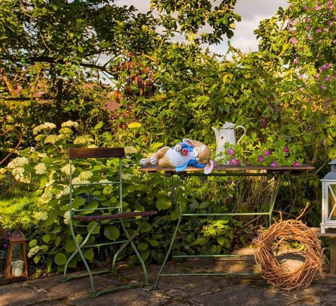 Easter Bunny Statue Party Decorations Outdoor Garden Yard Ornaments Cute Bunny Crafts Home Desktop Holiday Decor Hyperrealistic Healing Styling Resin Material Waterproof Sunscreen Easter Bunny Statue Party Decorations Outdoor Garden Yard Ornaments Cute Bunny Crafts Home Desktop Holiday Decor Hyperrealistic Healing Styling Resin Material Waterproof Sunscreen