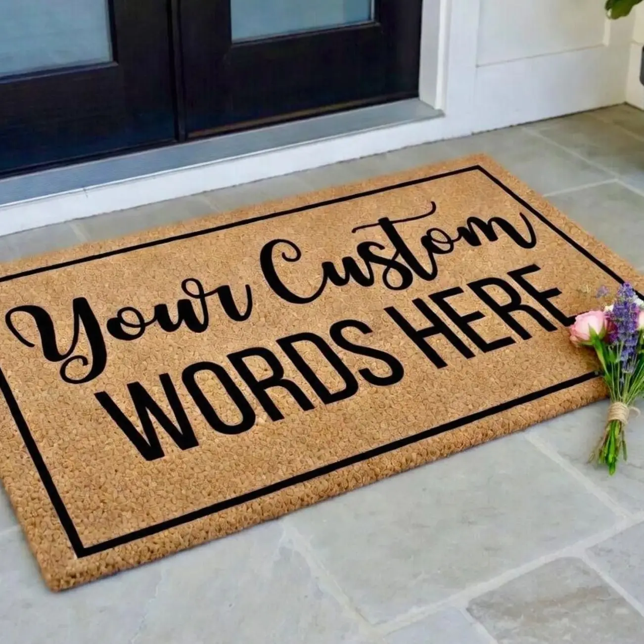 Custom Doormat, Personalized Doormat, Custom Welcome Mat, Personalized Gift, Housewarming Gift, Custom Gift, Wedding Gift, Welcome Door Mat